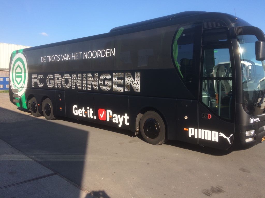 Spelersbus FC Groningen huren